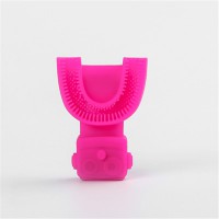 厂家直销全自动智能电动儿童声波牙刷硅胶护齿懒人牙刷